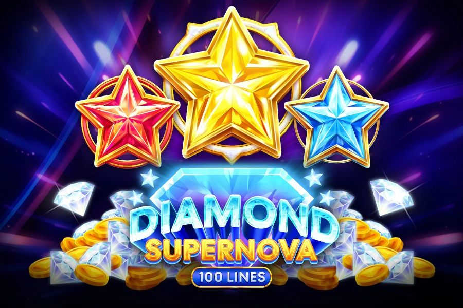 Арт слота Diamond Supernova 100